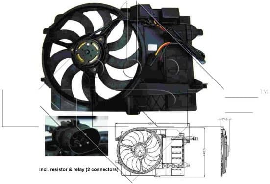 Fan, engine cooling 47302 - image 2