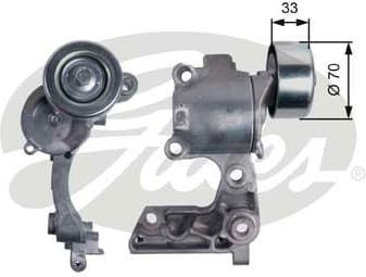 Belt Tensioner, V-ribbed belt DriveAlign™ T38411 - image 2