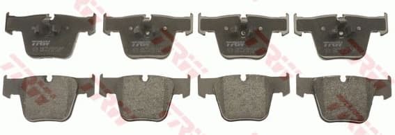 Brake Pad Set, disc brake COTEC GDB1674 - image 2