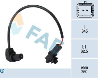 Sensor, crankshaft pulse 79329