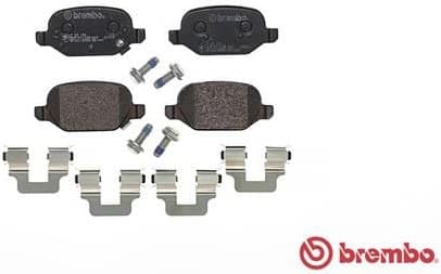 Brake Pad Set, disc brake PRIME LINE P23151 - image 2