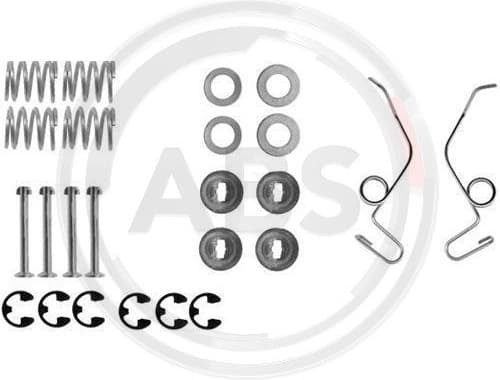 Accessory Kit, brake shoes 0625Q