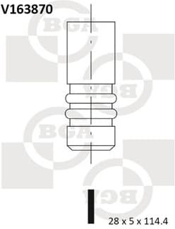 Valve inlet V163870