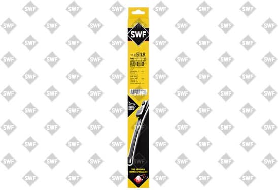 Wiper Blade DAS ORIGINAL REAR 119518 - image 2