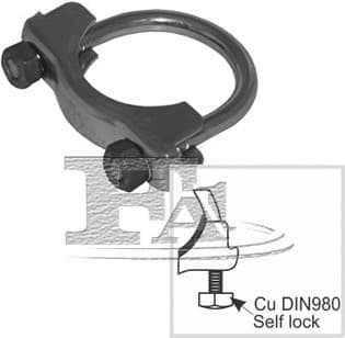 Pipe Connector, exhaust system 921948