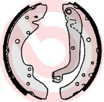 Brake Shoe Set ESSENTIAL LINE S23505