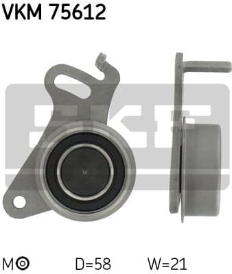 Tensioner belt VKM75612 - image 2