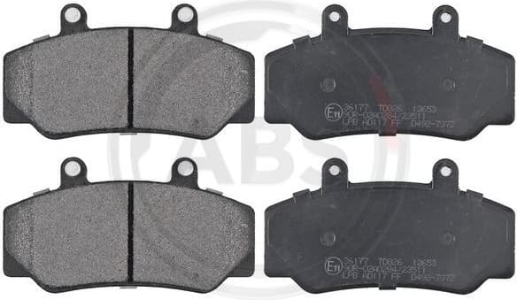 Brake Pad Set, disc brake 36177