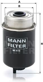 Fuel Filter WK8173