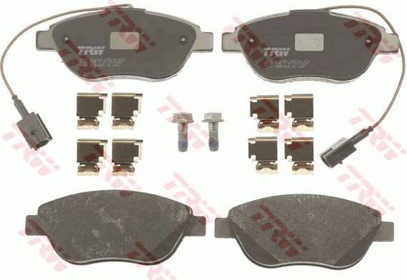 Brake Pad Set, disc brake COTEC GDB1829 - image 2