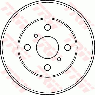 Brake Disc DF4884 - image 2
