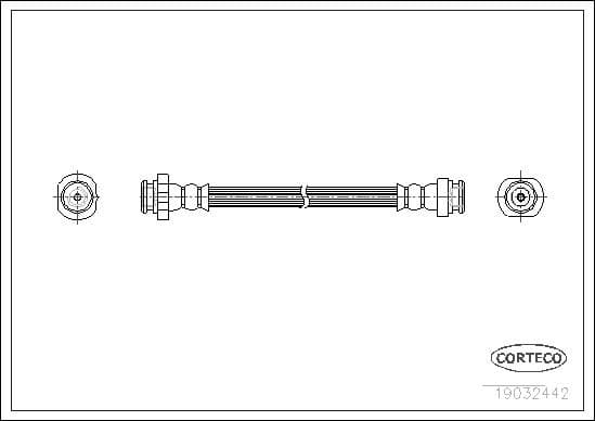 Brake Hose 19032442