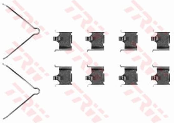 Accessory Kit, disc brake pad PFK328