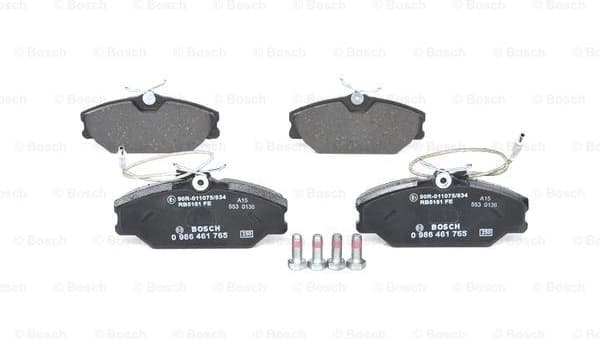 Brake Pad Set, disc brake 0986461765