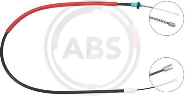 Cable Pull, parking brake K19197