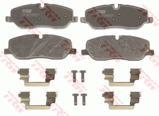 Brake pads front, Top Quality GDB1631 - image 2