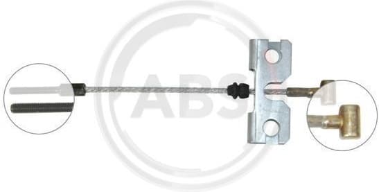 Cable Pull, parking brake K19751