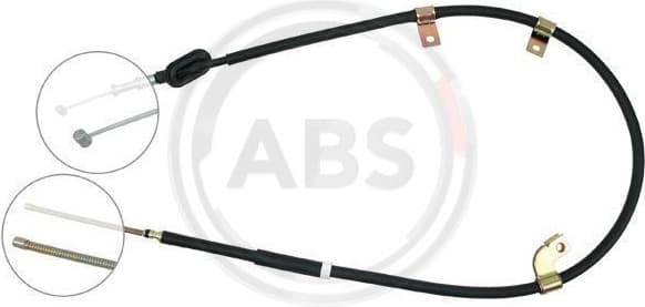 Cable Pull, parking brake K15868