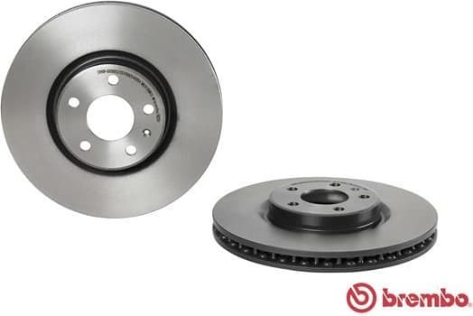 Brake disc, 1pcs FRONT, Top Quality 09.B822.11 - image 2