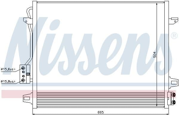 Condenser, air conditioning ** FIRST FIT ** 940098