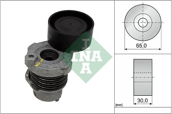 Belt Tensioner, V-ribbed belt 534059010