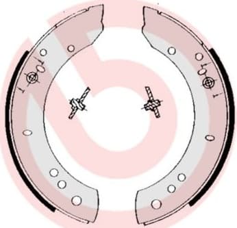 Brake Shoe Set ESSENTIAL LINE S44502