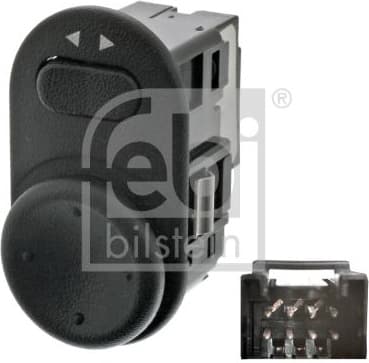 Switch, exterior mirror adjustment febi Plus 40477