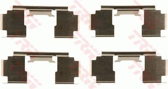 Accessory Kit, disc brake pad PFK397
