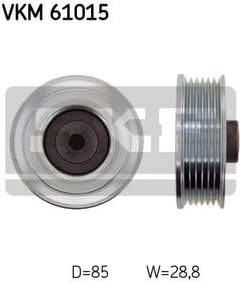 Tensioner belt VKM61015