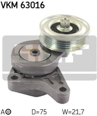 Belt Tensioner, V-ribbed belt VKM 63016