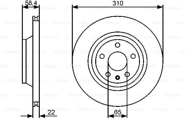 Brake Disc 0986479466