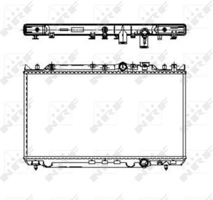 Radiator, engine cooling 509653 - image 2