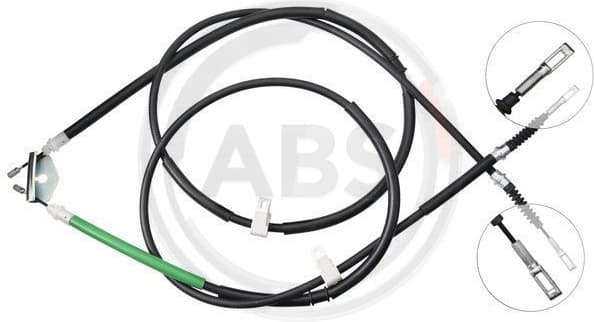 Cable Pull, parking brake K19915