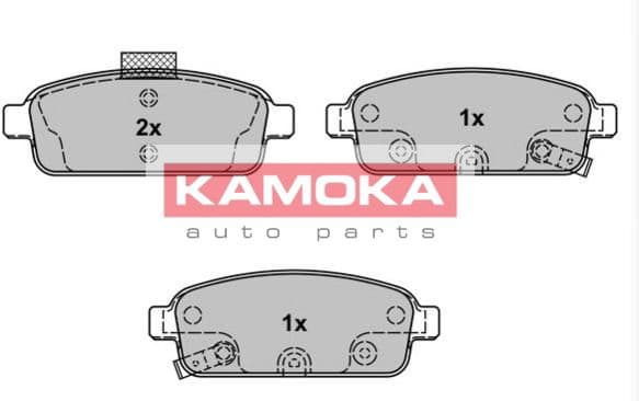 Brake pads rear JQ101147