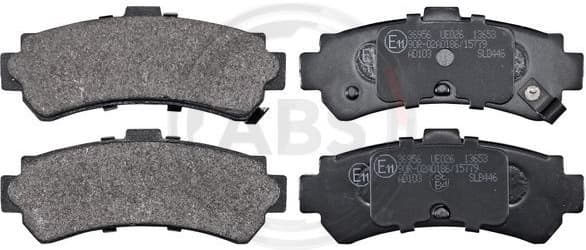 Brake Pad Set, disc brake 36956