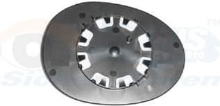 Mirror Glass, exterior mirror 0910832 - image 2