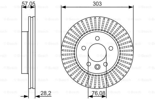 Brake Disc 0986479154 - image 2