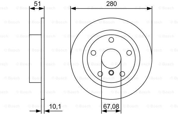 Brake Disc 0986479C92 - image 5