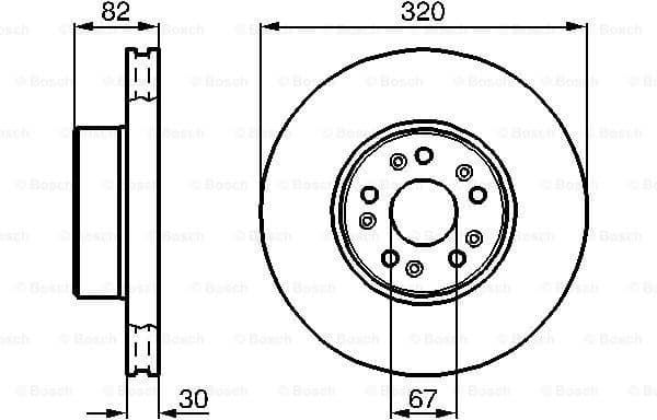 Brake Disc 0986478527 - image 5
