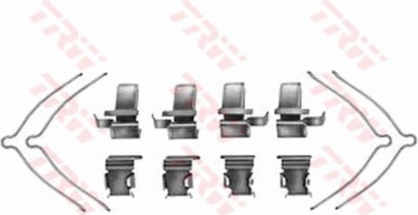 Accessory Kit, disc brake pad PFK361