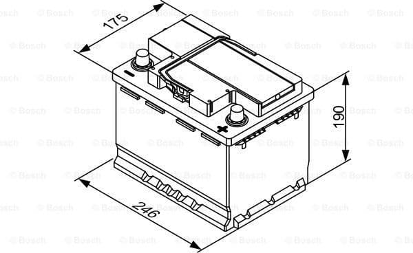 Starter Battery SLI 0092T30050 - image 5