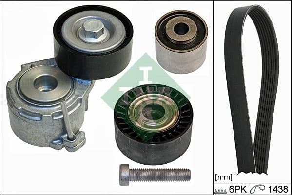 V-ribbed Belt Set 529010710