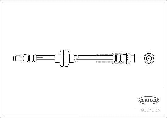 Brake Hose 19035035