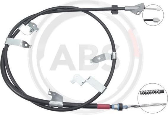 Cable Pull, parking brake K17293