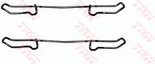 Accessory Kit, disc brake pad PFK241