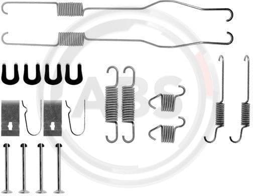 Accessory Kit, brake shoes 0694Q