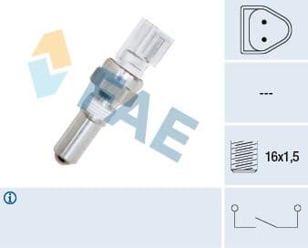 Switch, reverse light 40730