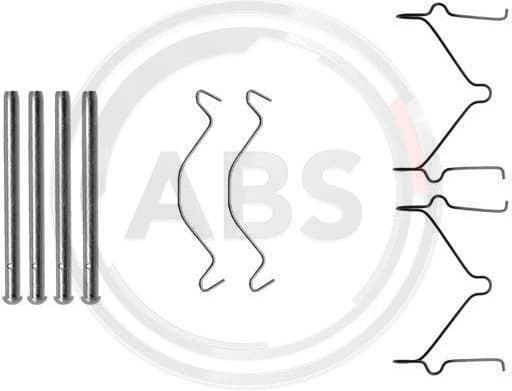 Accessory Kit, disc brake pad 1209Q