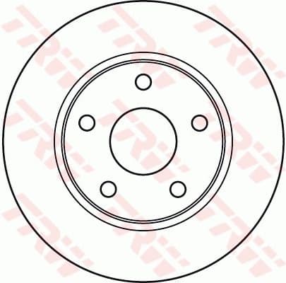 Brake Disc DF6037 - image 2