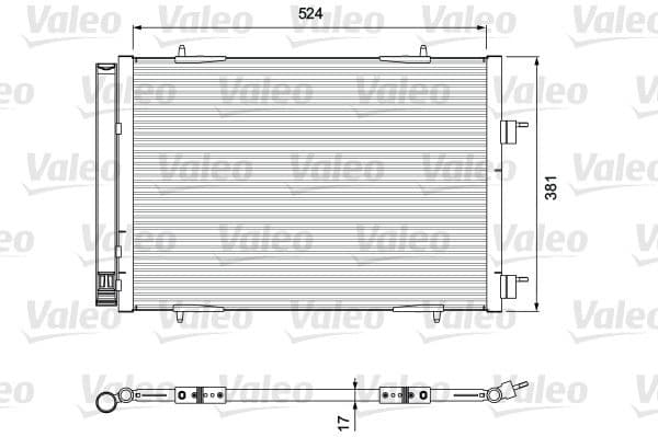 Condenser, air conditioning 814406